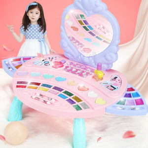 Ensemble de cosmétiques de qualité supérieure, jouets colorés de maquillage pour enfants, jouets de commode de princesse - Product Image 2