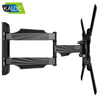 Kaloc Soporte de Pared para Tv, Pantalla LED, Lcd, Tamaño de 32 "-55", VESA, 100x100-400x400mm, Soporte de Montaje de Pared para Tv