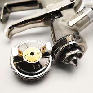 <span class=keywords><strong>Pistolet</strong></span> de pulvérisation de peinture sans air professionnel <span class=keywords><strong>pneumatique</strong></span> haute pression, moyenne pression, haut débit, respectueux de l'environnement, K400 1,3 mm 600 ml - Product Image 4