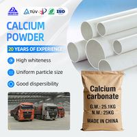 Poudre de Carbonate de Calcium Lourd (CaCO3) 1250 Mesh Ultrafin Blanc – Remplissage pour Plastiques, Peintures et Adhésifs