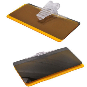 <b>Car</b> Anti Glare Mirror Sun <b>Visor</b> 2 In 1 Day Night Protection For <b>Car</b> Window Easy Installation PVC Material - Product Image 1