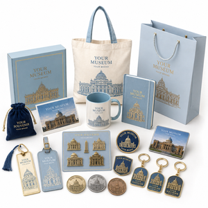 Custom Travel Souvenir Gift Box City Culture <b>Tote</b> Bag Passport Cover Notebook Bottle Postcard Coin For Visitor Center Gifts - Product Image 1