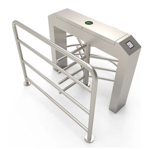 Plein tourniquet automatique de sécurité de porte de contrôle d'accès d'acier inoxydable de taille - Product Image 3
