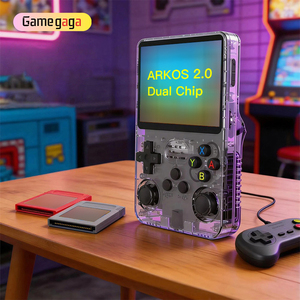 R36S Handheld Game Console Arkos System 1GB <b>RAM</b> 3500mAh Battery 3.5 Inch Screen Retro Gaming Player Consola 20000 Games - Product Image 6