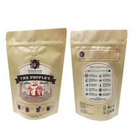 Kantung Doypack Berdiri Beku Matte Dapat Ditutup Ulang Kustom Kantong Bubuk Kemasan Longgar Bunga Moringa Kantong Plastik Daun Teh