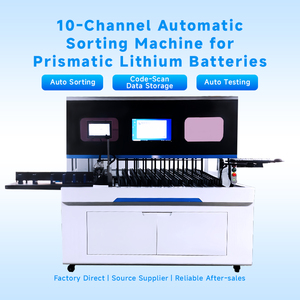 10-Kanal Prismatische Zellenbatterie-Sortiermaschine OCV und Innenwiderstandstester für Lithium-Batteriepack-Produktionslinien - Product Image 2