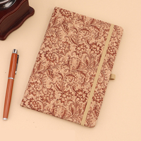 Coffret Cadeau Premium PQ : Carnets Colorés, Porte-Stylo, Essentiels Scolaires, Tissu Écologique Lisse en Cuir Vintage Minimaliste