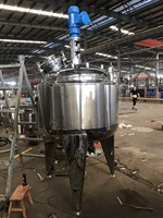 Équipement de mélange Huashang en acier inoxydable à chauffage, homogénéisateur émulsifiant pour la fabrication de savons cosmétiques - Vente chaude