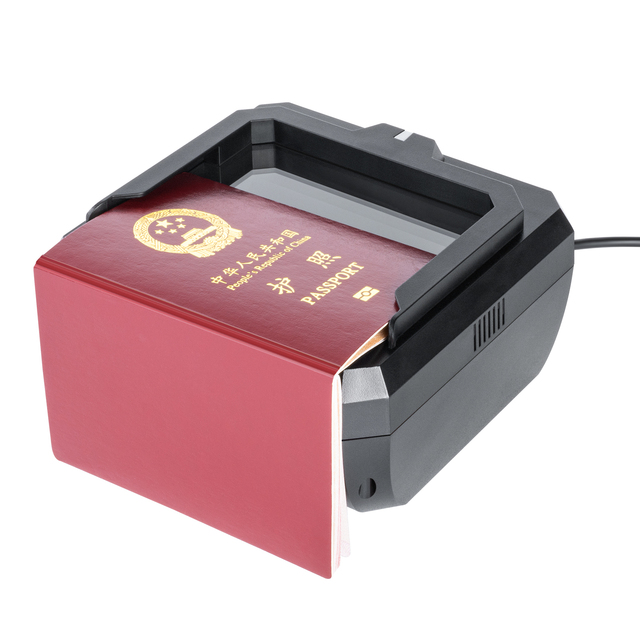 MRZ Hot Sale Auto Sensor Passport Reader Passport Readers and ID Card Scanners with Automatic Airport Detection and Scanning