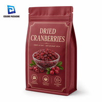 Sachet d'emballage alimentaire refermable personnalisé imprimé, thermoscellable, anti-odeur, en aluminium, à fond plat, scellé sur 8 côtés, pour grains de café
