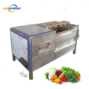 Con lăn bàn chải rau sạch mùa đông dưa Napa bắp cải nước tái chế máy giặt - Product Image 1