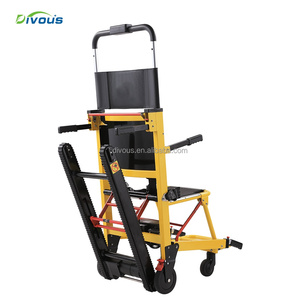Fauteuil monte-escaliers motorisé DIVOUS en aluminium pour personnes handicapées, léger, pliable, pour monter et descendre les escaliers, fauteuil roulant électrique - Product Image 2