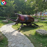 Insecte animatronique personnalisé en usine |   Modèle mobile réaliste avec son pour exposition ou parc à thème