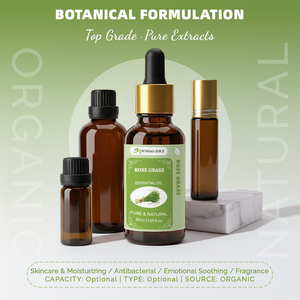 Aceite de Palmarosa Natural, Aceites Esenciales 100% Puros y Naturales, Perfumería y Fragancias al por Mayor, Destilación por Vapor - Product Image 3