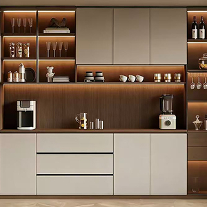 עיצוב פרויקט ארון מטבח מעץ, סיבית, MDF, אי מטבח לאחסון לדירה - Product Image 1