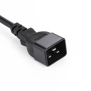 भारी शुल्क 3 फीट pdu uk हमें u प्लग c20 c13 स्प्लिटर 250v एक्सटेंशन पावर कॉर्ड - Product Image 4