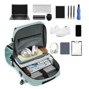 Sac à dos de voyage pour ordinateur portable de sport imperméable et extensible de luxe à la mode unisexe personnalisé avec compartiment à chaussures - Product Image 3