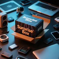 Super Überraschungs-Elektronik-Glücks-Mystery-Box 2023: Hochwertiger Bluetooth-Kopfhörer, Ladegerät, Smartwatch, Lautsprecher für Apple Smartphones – Kostenlose Box