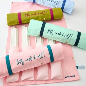 กระเป๋าใส่ชุดไพ่นกกระจอกแบบพับได้ ทำจากไนลอนสีกรมท่า สำหรับจัดเก็บชุดไพ่ ใช้ได้กับชุดไพ่ทุกขนาด ขนาดใหญ่ - Product Image 6