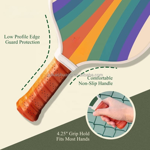 Pala de Pickleball Personalizable para Adultos, con Núcleo de Panal de PP para Descompresión, Ecológica, Duradera, Termoformada, de Fibra de Carbono y Vidrio - Product Image 6