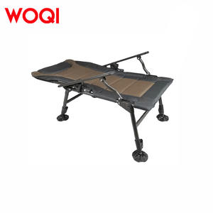 Fauteuil de pêche pliable et portable Woqi en tissu Oxford et fer, 66,5 x 93 x 105 cm, pour le camping, la randonnée et la plage - Product Image 1