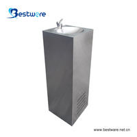 Mijia Public — fontaine à boire carrée commerciale en acier inoxydable, gratuite, avec mèches squarines, à monter sur le sol