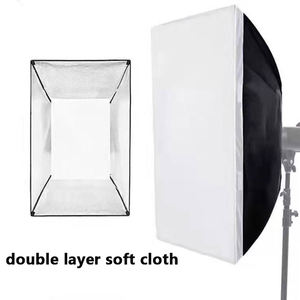 Mini paraguas cuadrado de aluminio plegable profesional tipo <span class=keywords><strong>SB900</strong></span> con soporte de luz para disparo suave de estudio - Product Image 2