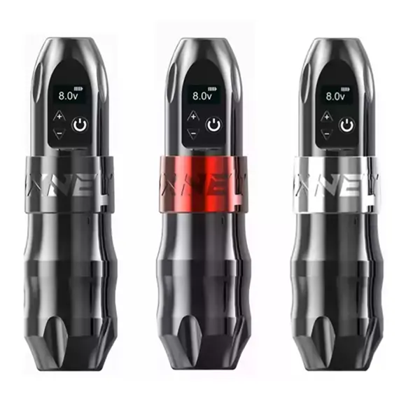 XNET Titan 2400mAh Digital Battery Strong Motor 4.0 Stroke Professional Wireless Rotary Tattoo Pen Machine for Body Art