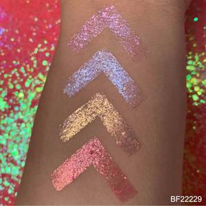 ดูโอโครเมี่ยมกดอายแชโดว์วัตถุดิบแต่งหน้า Shemery ผงสีกิ้งก่ากดอายแชโดว์ - Product Image 5