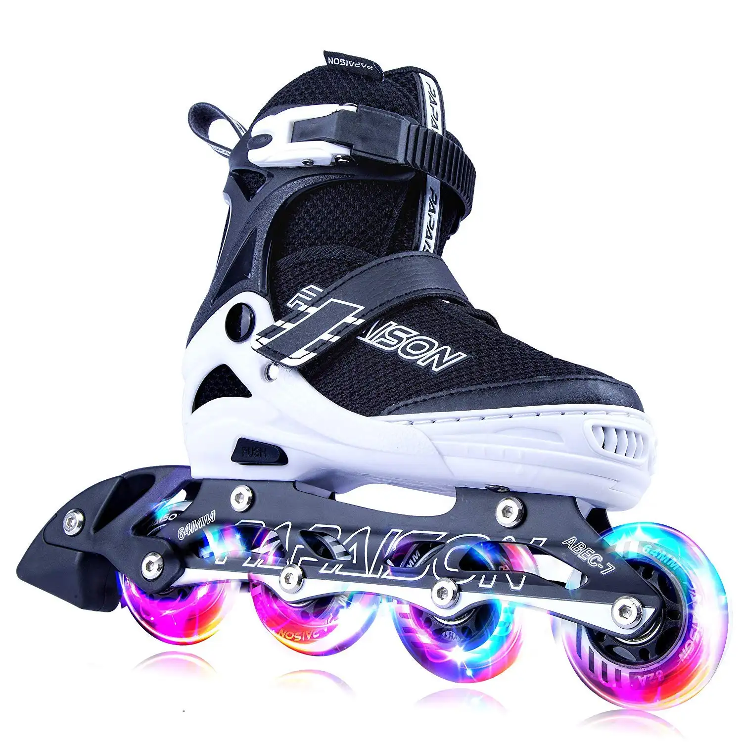 Factory direct skate roller shoes 82A PU skateshoes