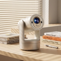 Proyector Portátil Inalámbrico con Batería Integrada, 4 Horas de Reproducción, Android Inteligente, Mini Proyector 720P, Cine en Casa