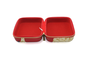 Étui de rangement carré en EVA personnalisé avec logo, élégant et résistant aux chocs, pour bijoux - Product Image 2