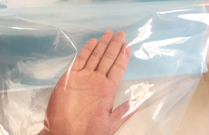 Pellicola per serra in polietilene di plastica antigoccia con rivestimento in plastica resistente ai raggi UV per l'irrigazione di terreni agricoli di piantine - Product Image 3