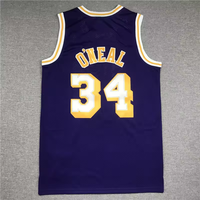Jersey Basket Luka Doncic Jahitan 2026 Pria Nomor 23 #   Yusuf 24 #   Bryant Austin Reaves Dalton Knecht Shaquille O'Neal Retro
