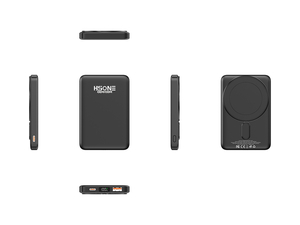 LC03 20W PD Magnetic Wireless Power Bank with Built in <b>Type</b> <b>C</b> <b>Cable</b> 4 in 1 Charging for Office Travel and Business - Product Image 4
