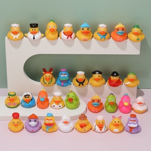 Juego de Patitos de Goma Surtidos de Moda, Certificados para la Seguridad en el Hogar, de 2 a 4 Años, Juguete para Bañera, Ecológico, Regalo para Niños para Halloween - Product Image 1