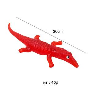 Juguetes promocionales con forma <span class=keywords><strong>de</strong></span> cocodrilo pegajoso TPR juguetes suaves novedad juguetes <span class=keywords><strong>de</strong></span> broma - Product Image 4