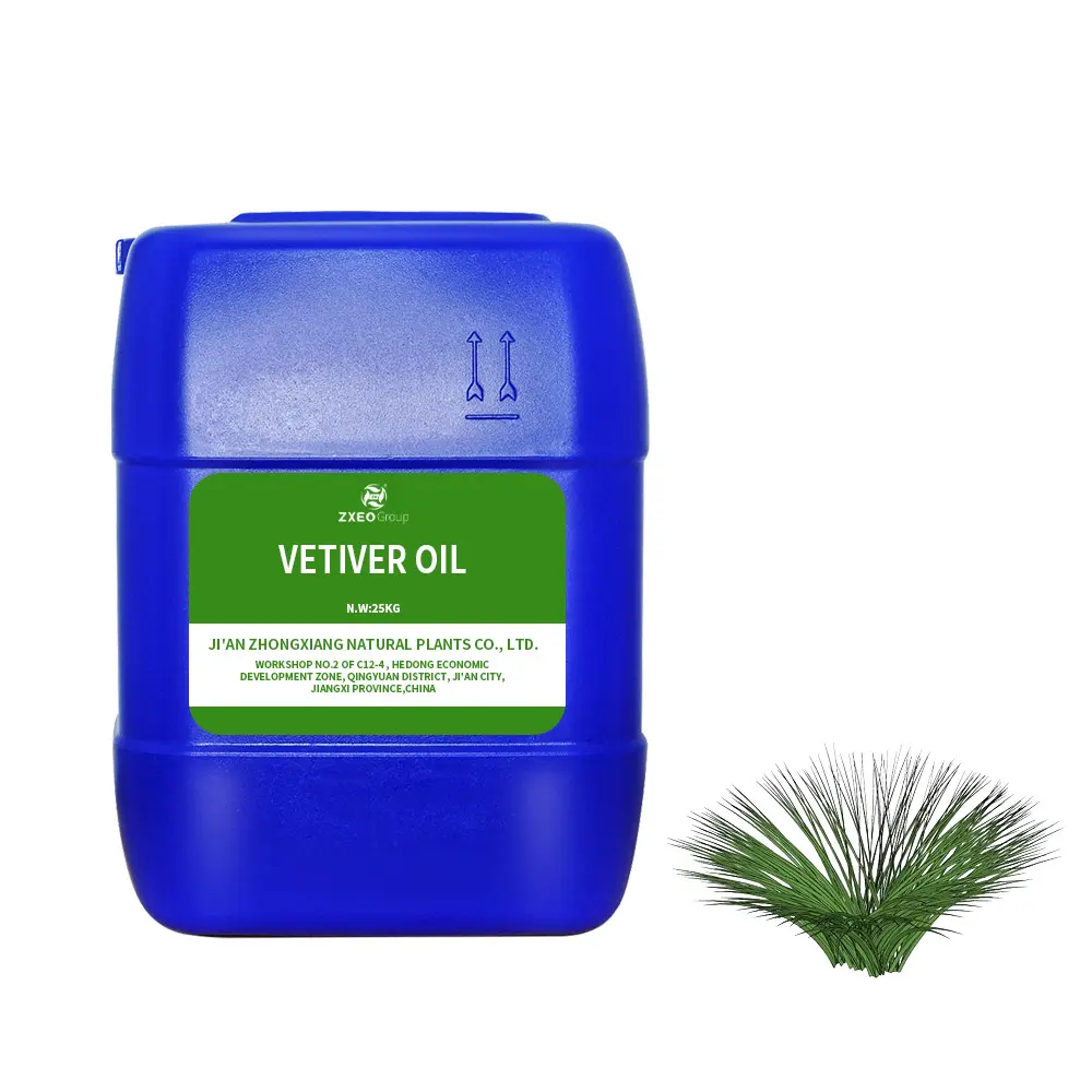 Vetiver масло Цена паровой дистилляции Vetiver ароматическое масло для изготовления свечей эфирное масло Vetiver