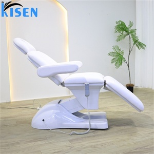 Kisen Luxury Modern Salon Spa Bed 3-Motor High-Density Sponge Metal Frame <b>Electric</b> Massage <b>Table</b> - Product Image 1