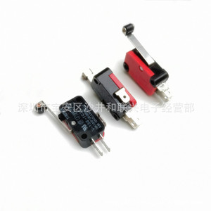 Micro-interrupteur V-156-1C25 3A 250V SPST à levier long avec roue pour usage industriel - Product Image 5