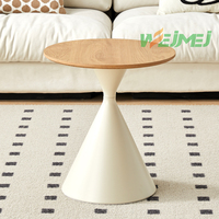 Ensemble de tables basses rondes minimalistes modernes, meubles de salon de luxe pour petits appartements, hôtels et maisons
