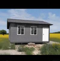 Maison modulaire préfabriquée de luxe avec toit triangulaire au design moderne personnalisé