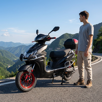 Scooter électrique haute vitesse 1500/2000/ Moto électrique sportive puissante 72v Motos Electrica