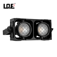 Projecteur LED extérieur OEM 2x200W IP65 à 2 yeux, lumière de scène DMX pour KTV, DJ, discothèque, RGBWA Ra95 3000-7000K, intensité variable