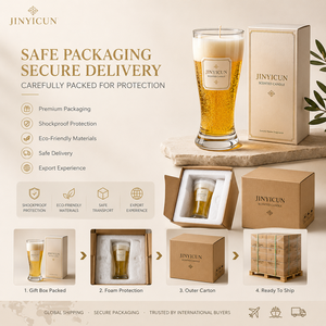 Bougie en <span class=keywords><strong>verre</strong></span> Pilsner personnalisée, en cire <span class=keywords><strong>de</strong></span> soja et gelée, parfum et couleurs sur mesure, achat mixte, fabrication OEM, vente en gros, marque privée - Product Image 6