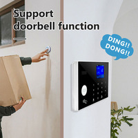 Détecteur intelligent RFID sans fil et filaire, clavier tactile, commande vocale en 11 langues, Alexa/Google Home, WiFi, GSM, système d'alarme anti-cambriolage domestique
