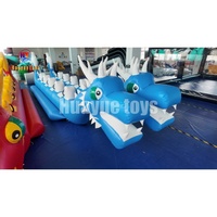 Bateau Dragon Gonflable Double pour Sports Nautiques, Tube Aquatique Remorquable