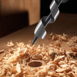 3/4x14 inch dài khoan khoan bit cho gỗ Hex Shank 3/8 cho gỗ thêm dài Brad điểm khoan bit mềm và gỗ cứng - Product Image 6