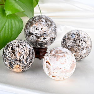 Natural Sphalerite Sphere Polished <b>Crystal</b> Crafts Healing <b>Crystal</b> Collection Druzy Sphalerite Sphere for Home Decor - Product Image 4