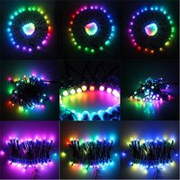 Vente en gros 12mm WS2811 IC RGB couleur Pixel lumière LED DC 5V entrée IP68 étanche 2811 RVB numérique LED Pixel lumière